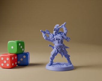 Berserker Barbarian Resin Miniature: Viking Norse Warrior, DnD RPG