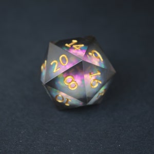 Dados de borde afilado, Estrella negra, Vacío galaxia, Dados de núcleo líquido, Conjunto de dados DnD, Conjunto de dados poliédricos, Conjunto de dados de mazmorras y dragones imagen 3