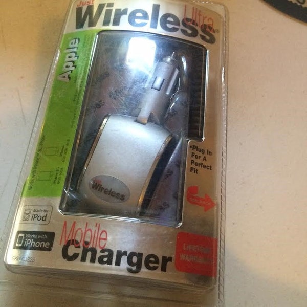 Chargeur ultra-mobile Just Wireless, pour iphone 3g, pour ipad nano 3,4, pour ipod 4