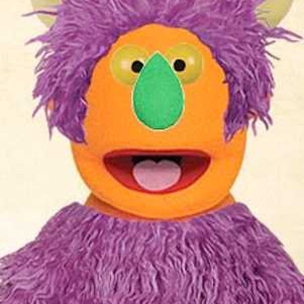 fao Schwarz Muppet's Whatnot Workshop Purple Monster Body - Jacket Only Costume