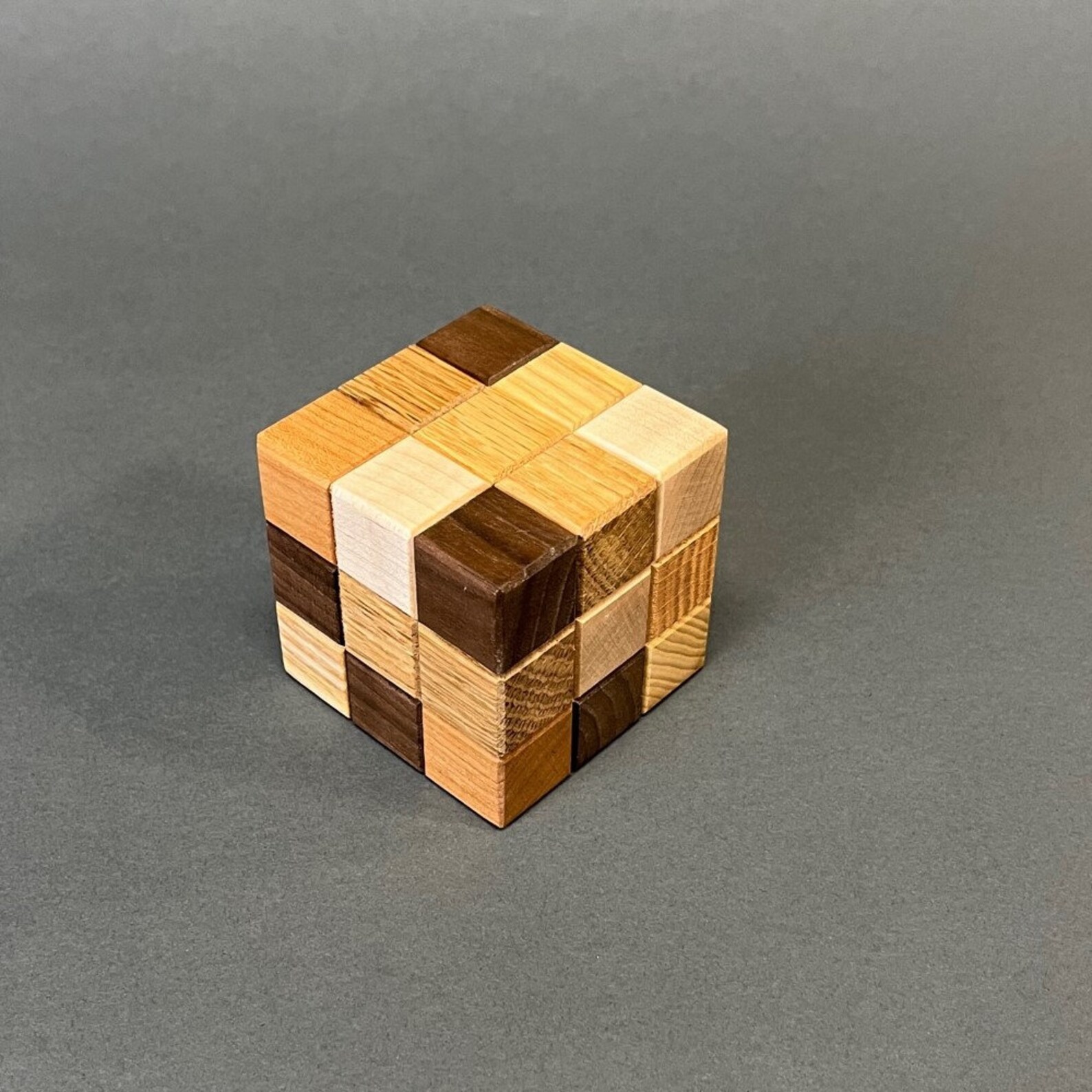 Wooden Rubiks Cube Etsy