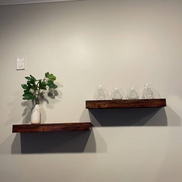 Reclaimed Wood Shelves Etsy