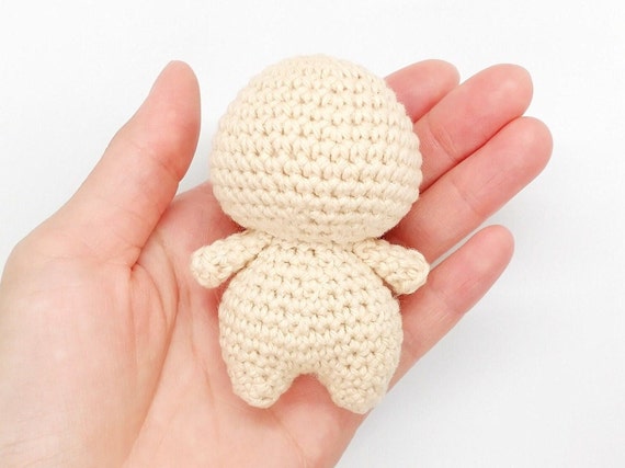 Mini Muneca Basica Patron Crochet Muneca Base Amigurumi Patron PDF Amigurumi Llavero Toy Doll Animal Crochet Pattern Friendly Amigurumi Etsy Mexico