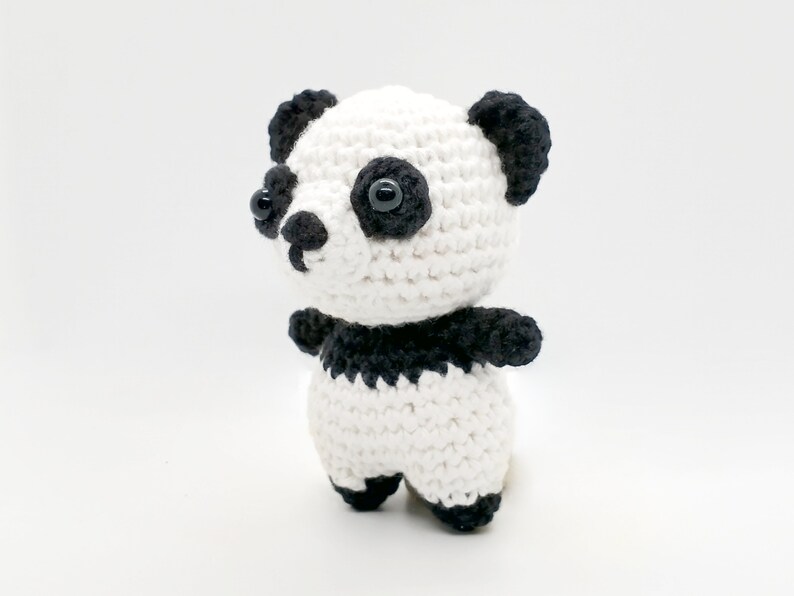 Mini Panda Crochet Pattern Amigurumi Pattern PDF Amigurumi Etsy