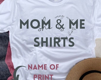 Mom and Me Shirts