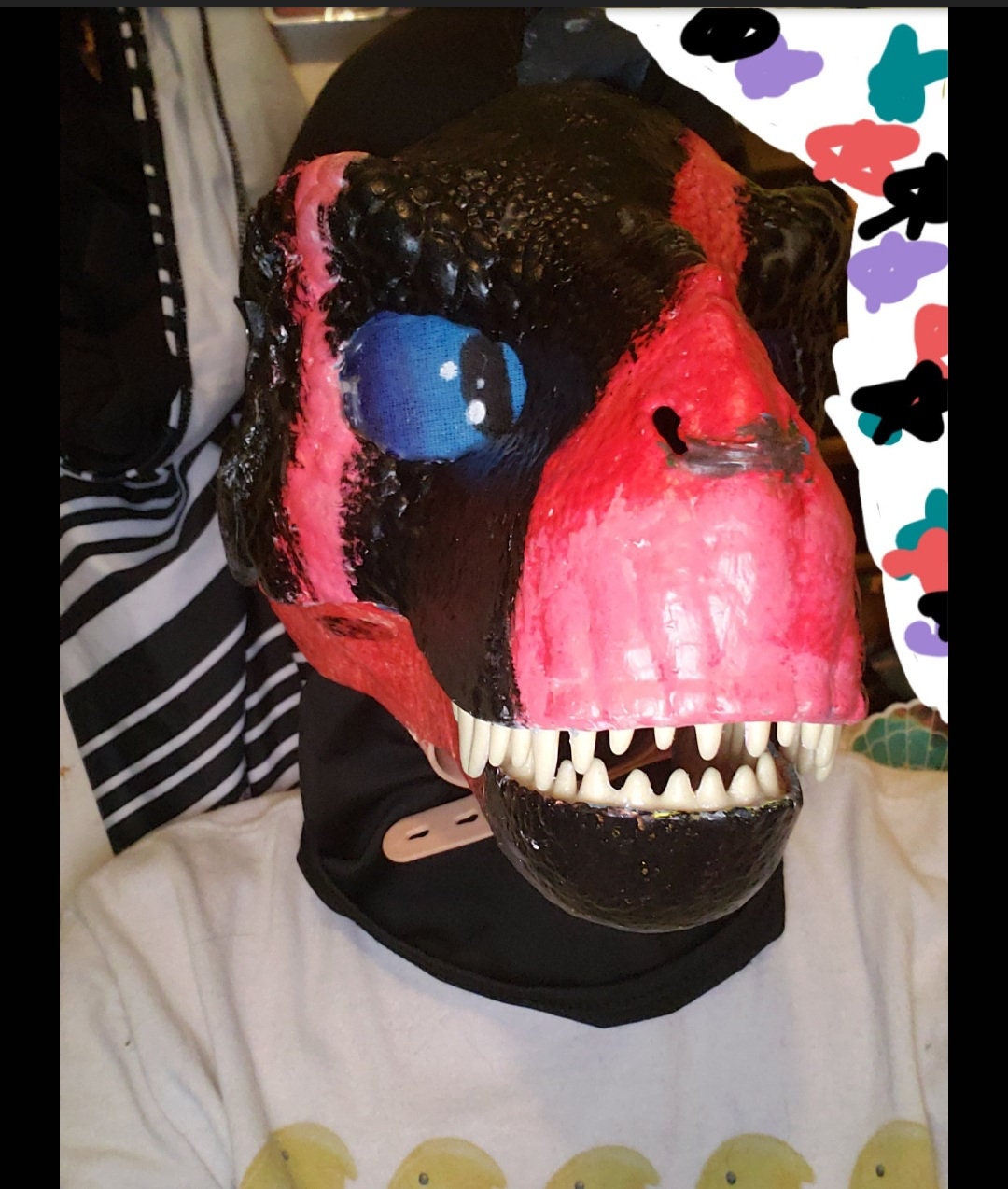 Protogen Fursuit Head WIP #5