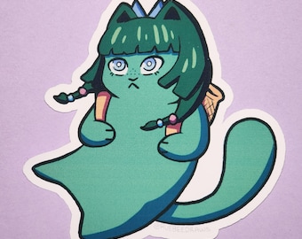 Apothecary Diaries Cat Sticker | The Apothecary Diaries | Maomao |Stationary Sticker | 3 Inch Sticker | Waterproof Sticker | Cat Sticker