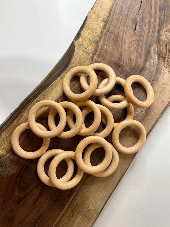 Untreated Maple Hardwood Rings: 2.5 in. (Grown Worldwide) – Alexa Organics  LLC - Natural Baby Products