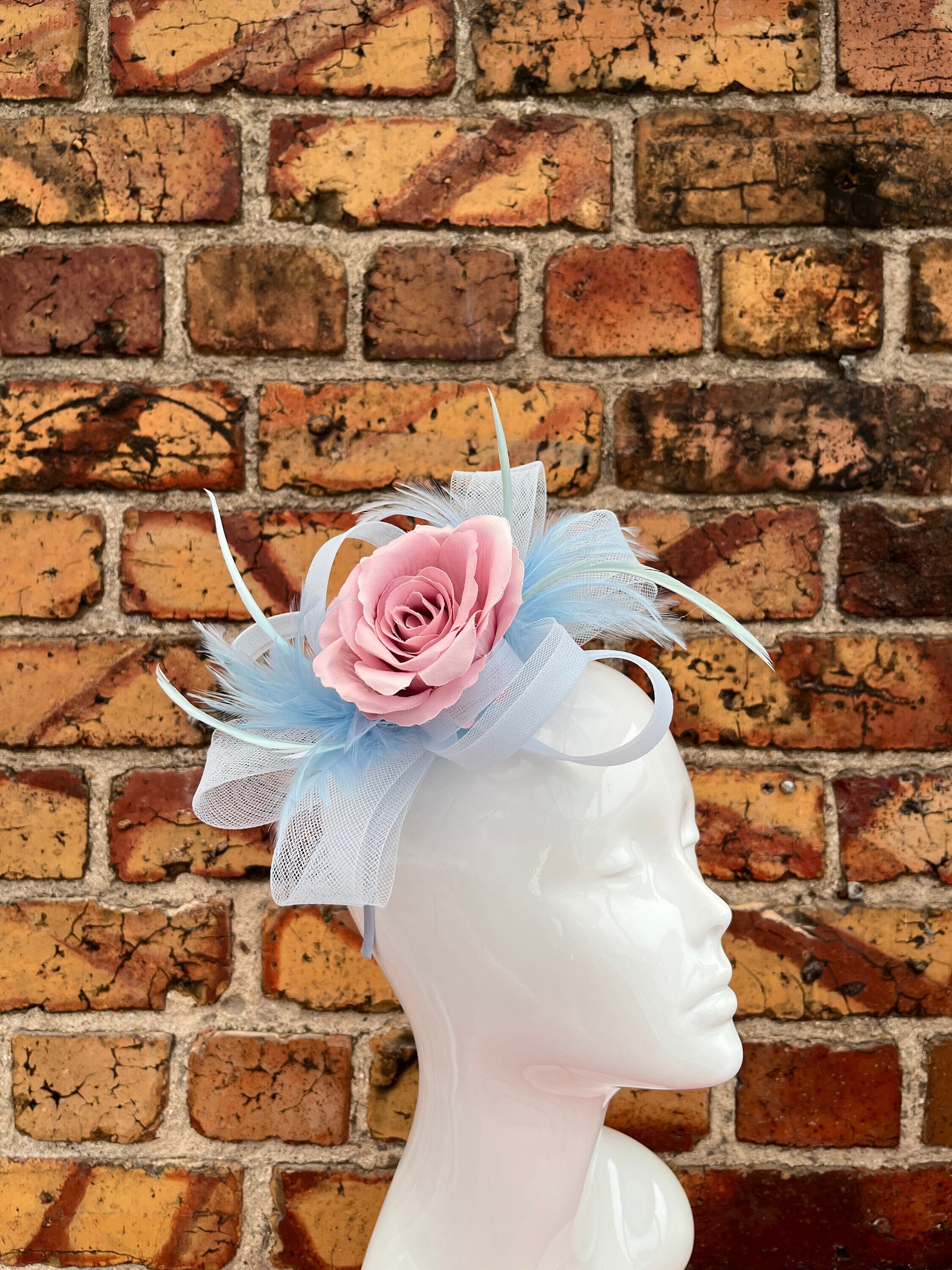 Haarschmuck Blumen 19CM Große Handgemachte Satin Blumen