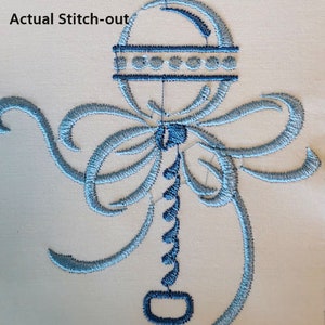 Baby, Rattle, Child, Toy, Embroidery Design - Etsy