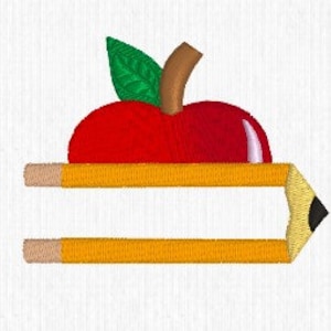 Teacher Name Embroidery Design