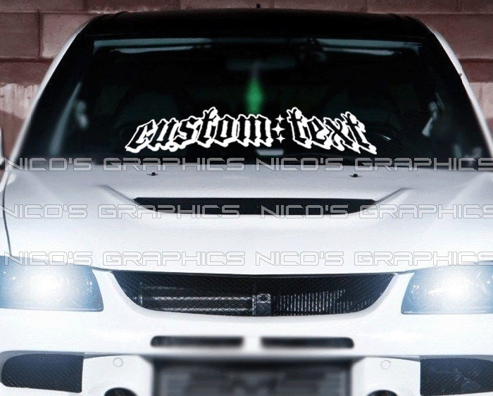 Dub Style Aufkleber Set-Tuning Auto Sticker und Dub Szene Decals