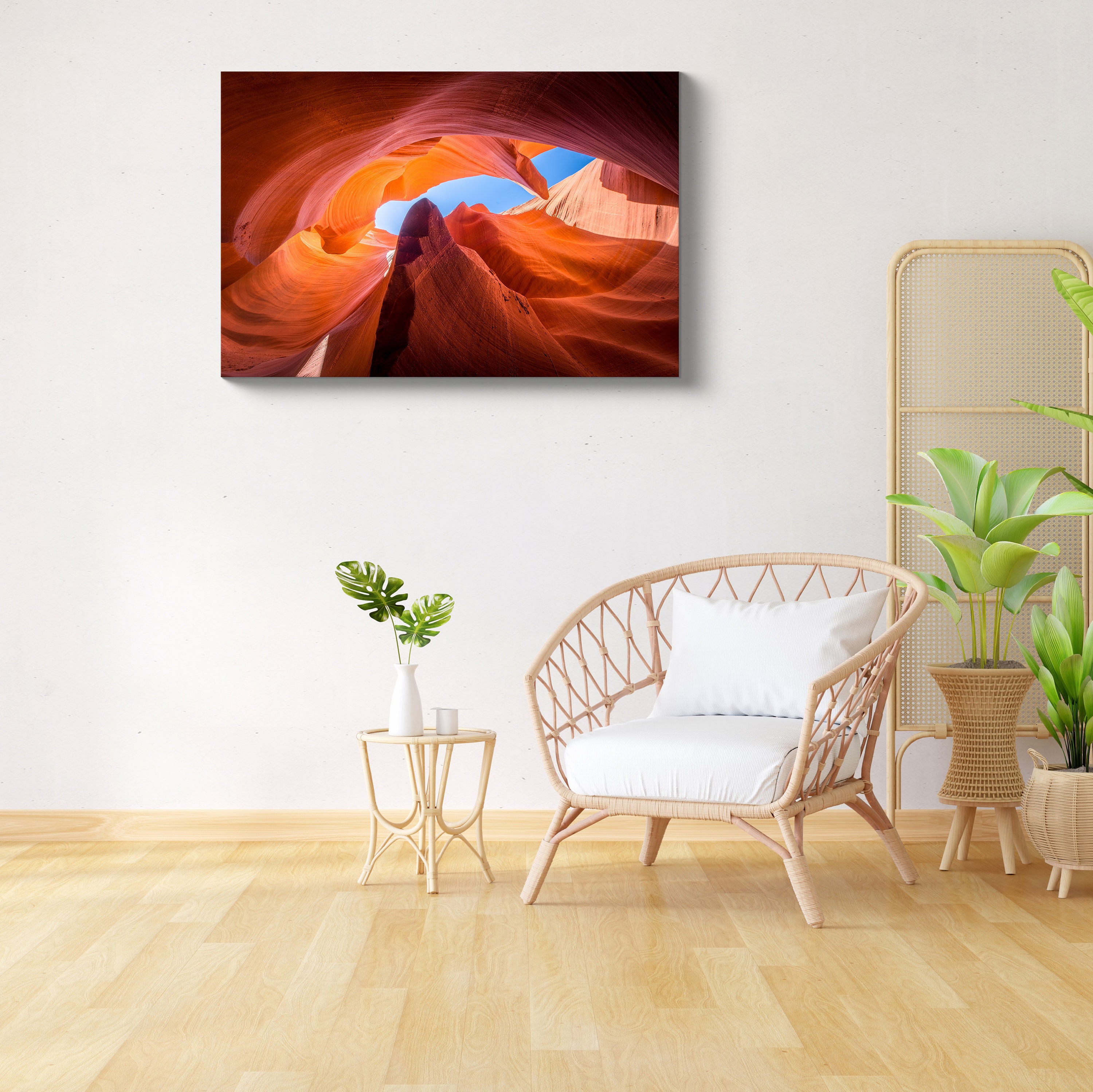 Canyon Landscape. Antelope Canyon Art. Landscape Canvas Print. Canyon ... - Landscape Art With Canyons For Sale