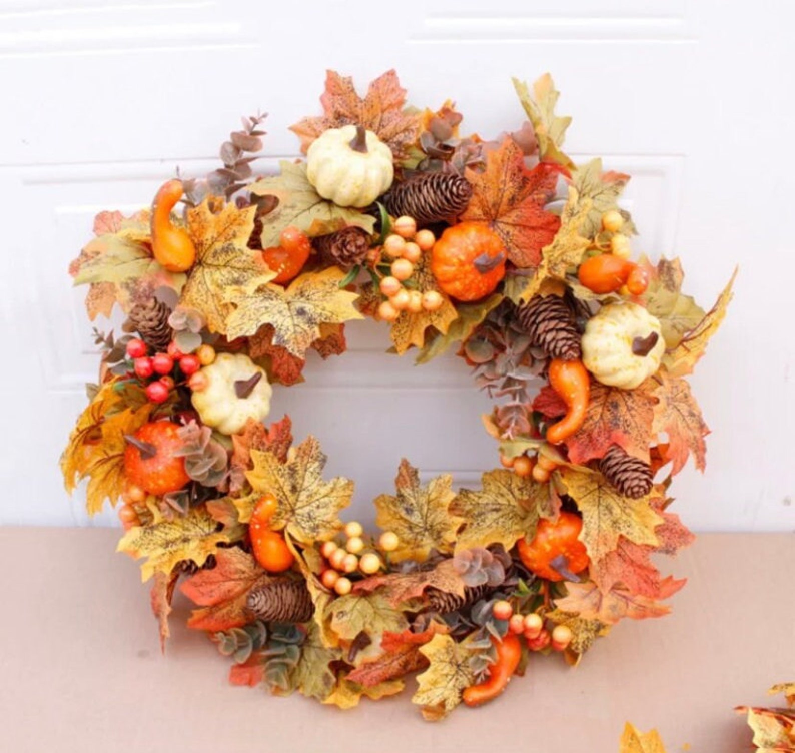 Autumn wreath Etsy