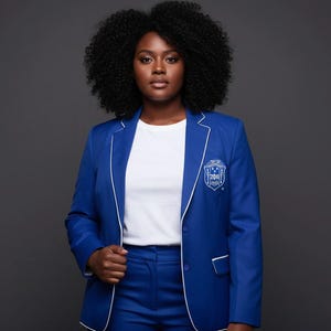 Zeta Phi Beta Rowing Business Blazer
