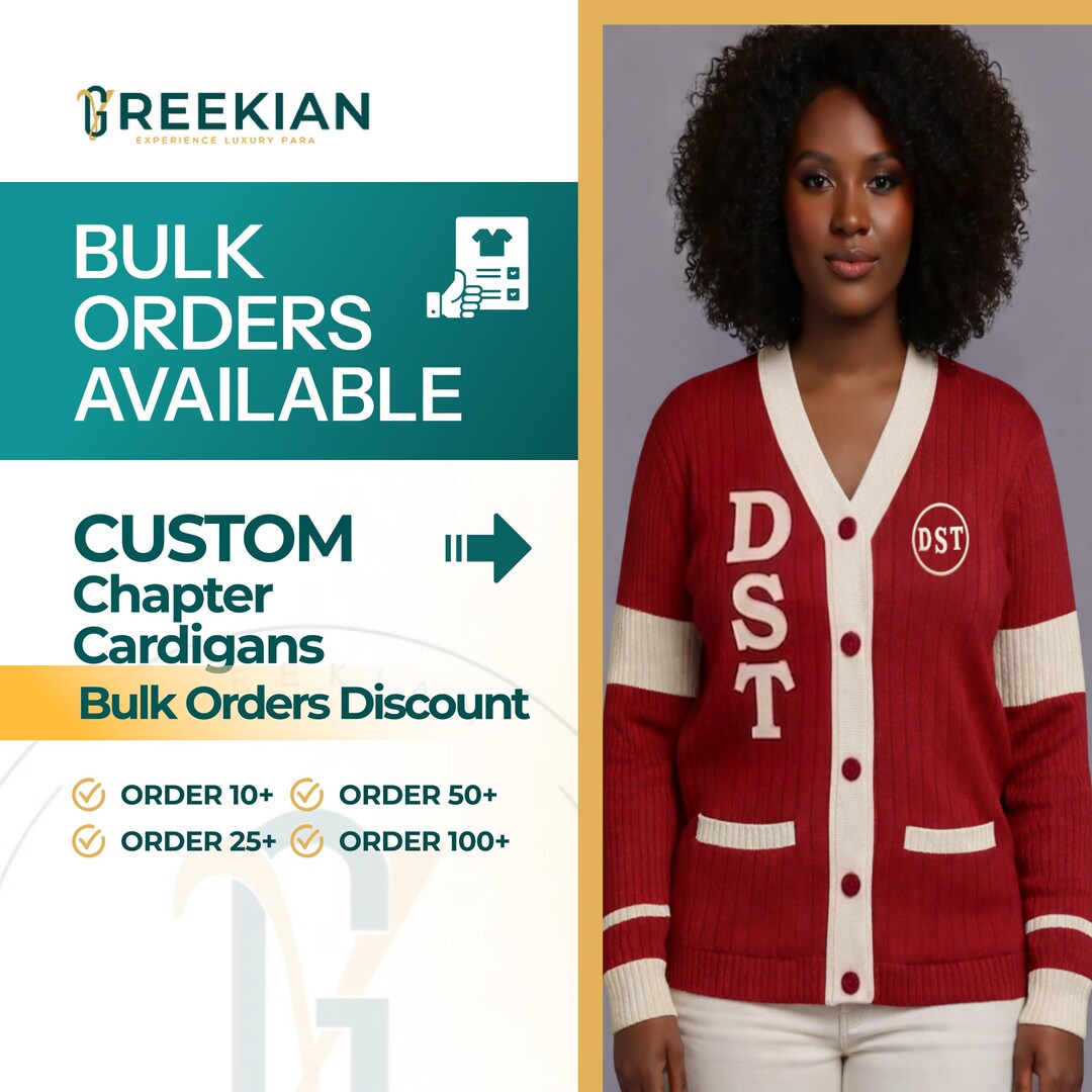 Customize Cardigans Customize Your Delta Sigma Theta Cardigans for Your Line or Chapter in ...