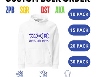 Royal Blue and White Custom Line Number Greek T-shirt , Long Royal Blue and White Custom Line Number Greek T-shirt , Long