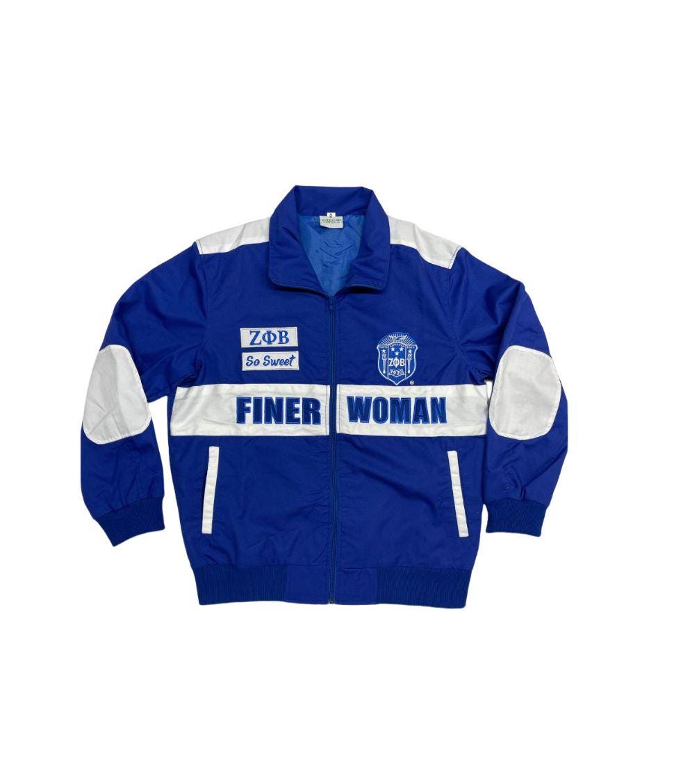 Phi beta sigma racing jacket best sale