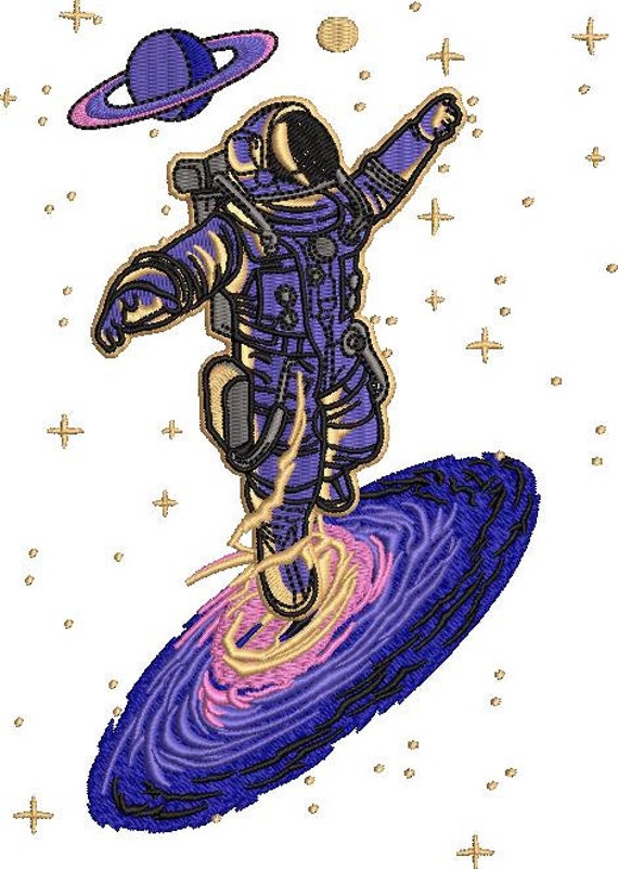 Black Hole Astronaut Fall