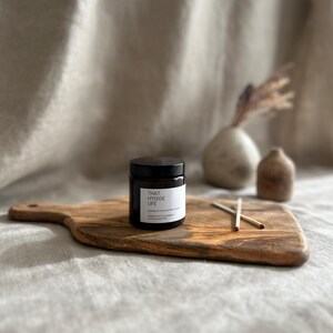 Handgegossen // Pfefferminz & Eukalyptus // Bienenwachs, Kokoswachs und reine ätherische Öle // 120ml //
