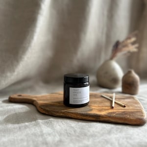 Handpoured // Lavender, Peppermint & Lemongrass // Beeswax, Coconut Wax and Pure Essential Oils candle // 120ml //