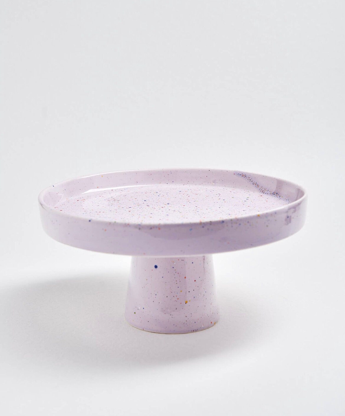 Confetti Cake Stand Rainbow Cake Stand Handmade Ceramic Etsy UK