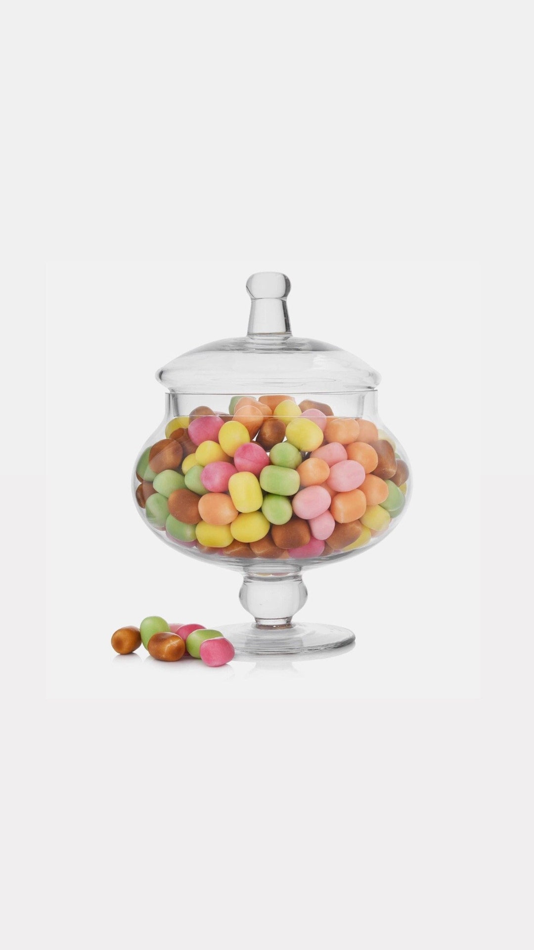 Large Candy Jar Holiday Party Decor Buffet Candy Jar Etsy