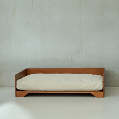 Modern Orthopedic Dog Bed Laylo Black Grid Dog Bed Large Dog Etsy