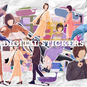 Außergewöhnlicher Anwalt Woo Kdrama koreanisches Fanart 이상한 변호사 우영우 Digitale Aufkleber, digitaler Planer, GoodNote-Aufkleber, digitaler Journal-Aufkleber