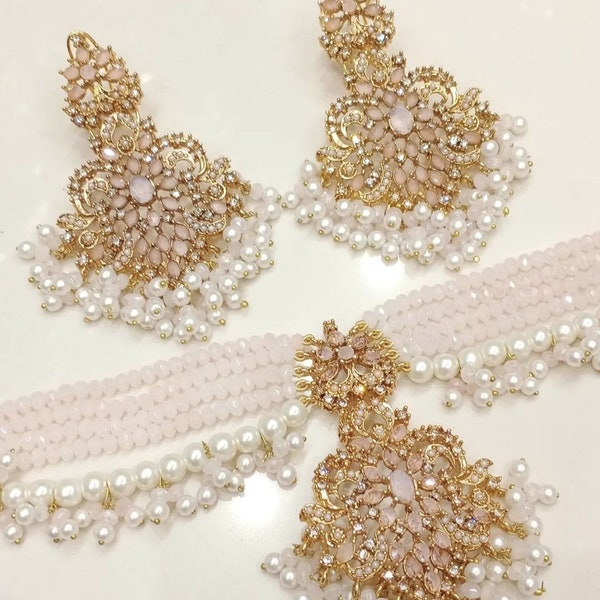 Designer Pakistani  Complete Set / Indian Pakistani Bridal Shaadi Jewelry/ Bollywood Wedding