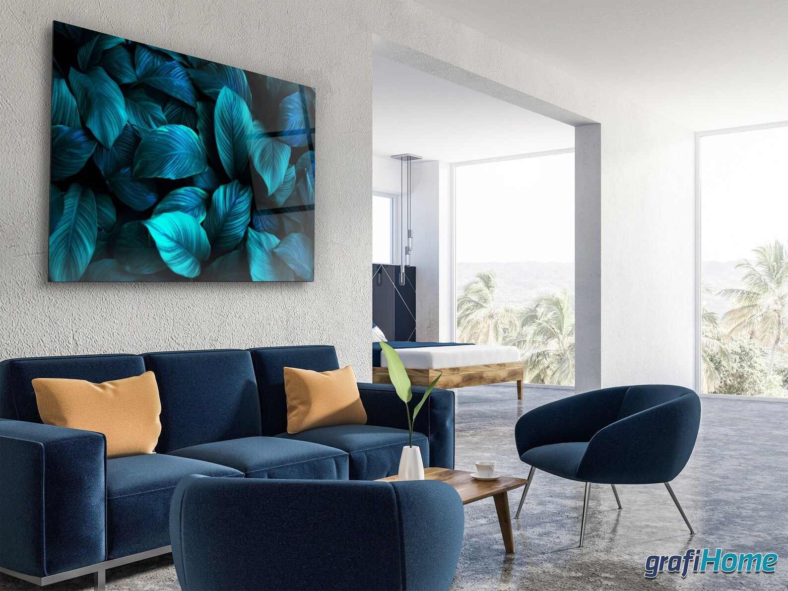 Glass Wall Art Glass Wall Print Large Glass Art Glass UV Etsy