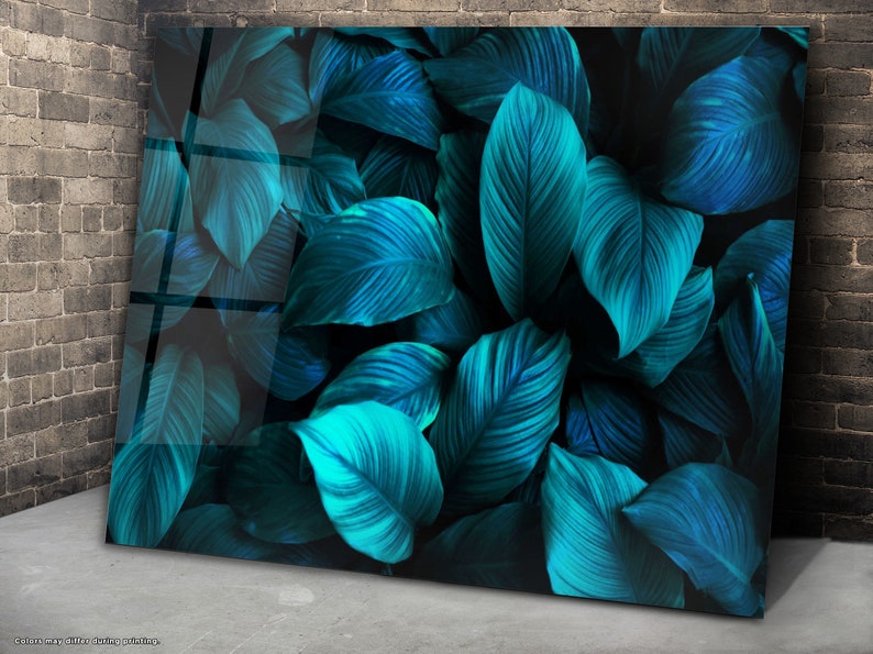 Glass Wall Art Glass Wall Print Large Glass Art Glass UV Etsy