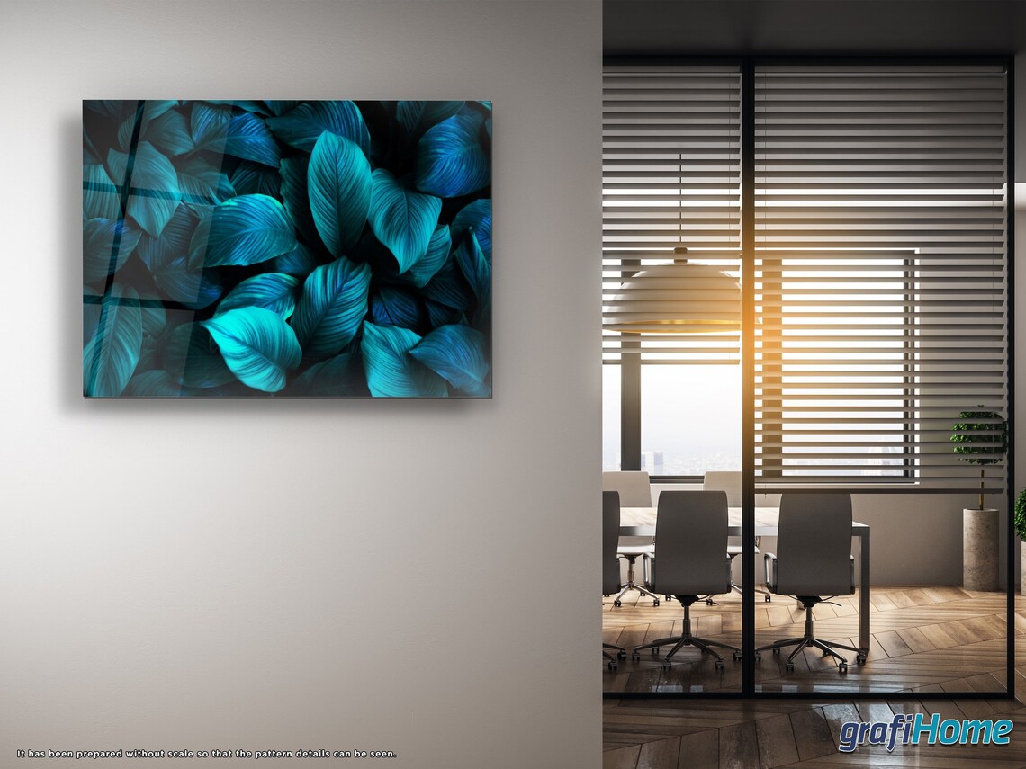 Glass Wall Art Glass Wall Print Large Glass Art Glass UV Etsy