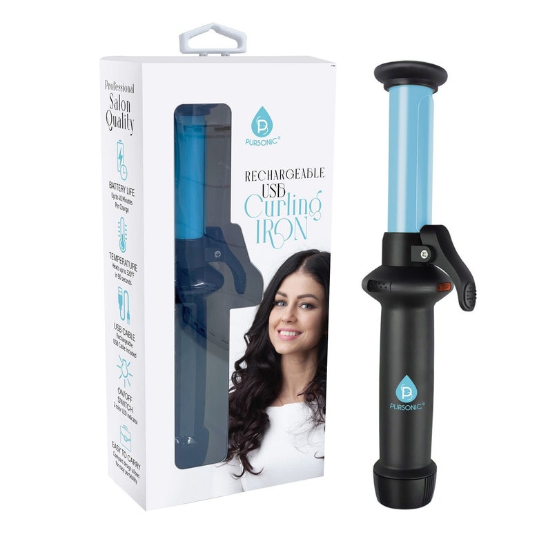 USB Rechargeable Mini Curling Iron