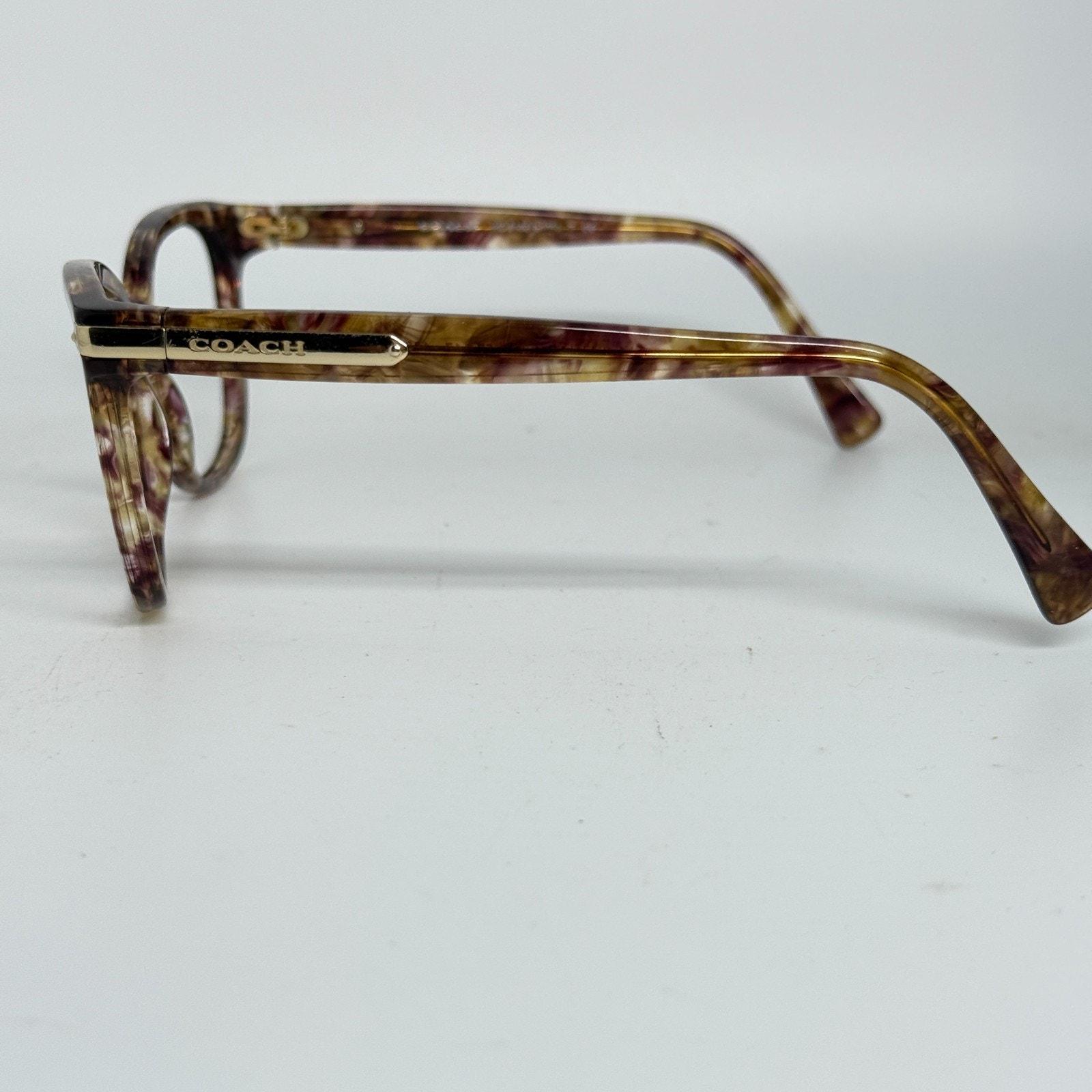 Coach HC 8132 L109 Confetti Light Brown Sunglass Eyeglass  display picture 1