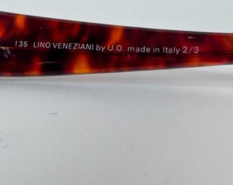 LINO VENEZIANI Mod. 948 780 Brown Tortoise Orange Black  display picture 3
