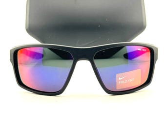 Nike Men&#39;s Sunglasses Matte Black Plastic Frame NIKE Brazen Fury E MI DC3293 010