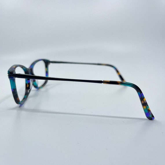 Chelsea Morgan CM7010 PU Eyeglasses tortoise Blue… - image 3