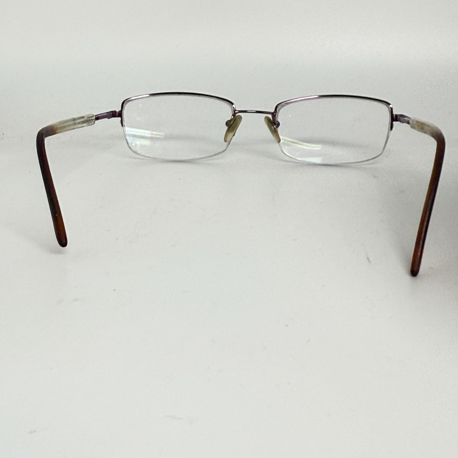 Moschino Eyeglasses Frame Purple Half Rim Metal‎ H17895 Moschino Eyeglasses Frame Purple Half Rim Metal H17895 - Etsy main image 4