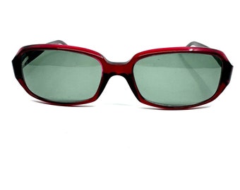 Bvlgari Eyeglasses Frames Only No Lens 8015-b 518 Red Silver 56-17-135 H9694