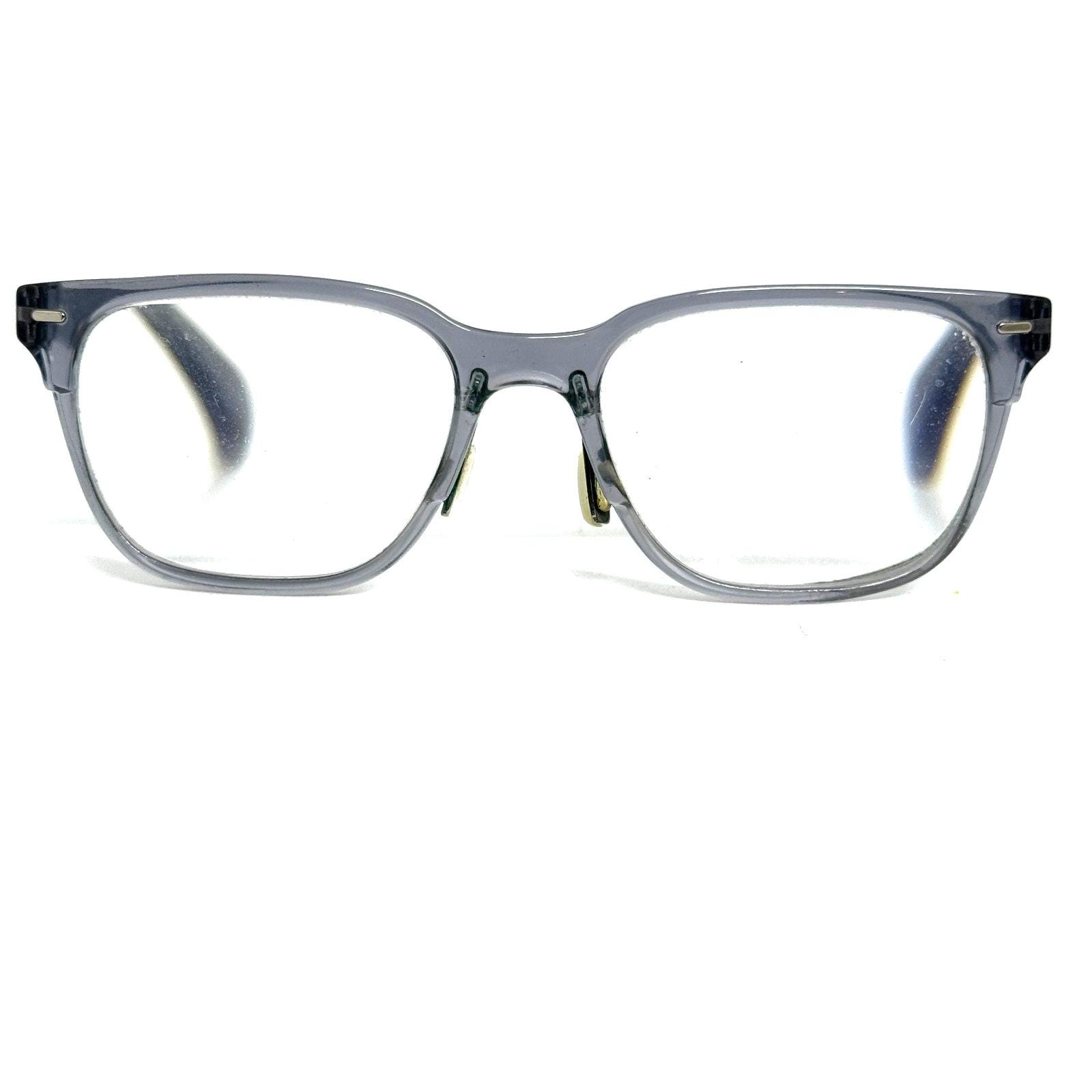 NEW MARCHON NYC M-5802 035 Crystal Grey Eyeglasses 53mm with Case MARCHON NYC M-5802 035 Gray Eyeglasses Square Full Rim 53-18  main image 2