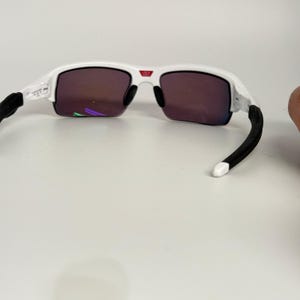 Oakley Flak XS Youth Sunglasses Polished White Prizm 24K Polarized OJ9005-0459 image 3