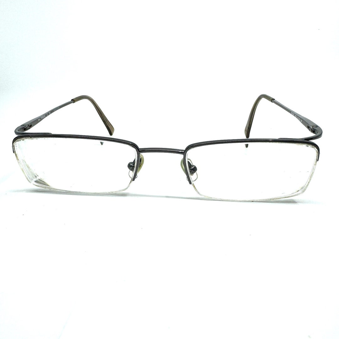 Ray-ban RB 8582 1000 Eyeglasses Frames 51-19-140 Titanium - Etsy