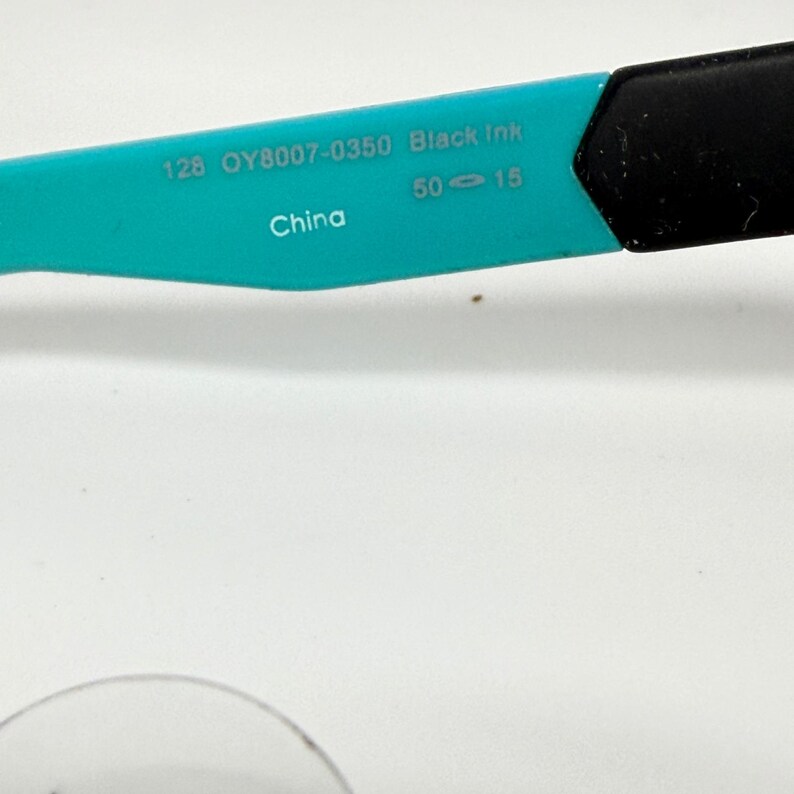 Oakley Shifter XS OY8007-0350 Black Ink Cyaanblauwe brillen 50-15-128 21927 afbeelding 5