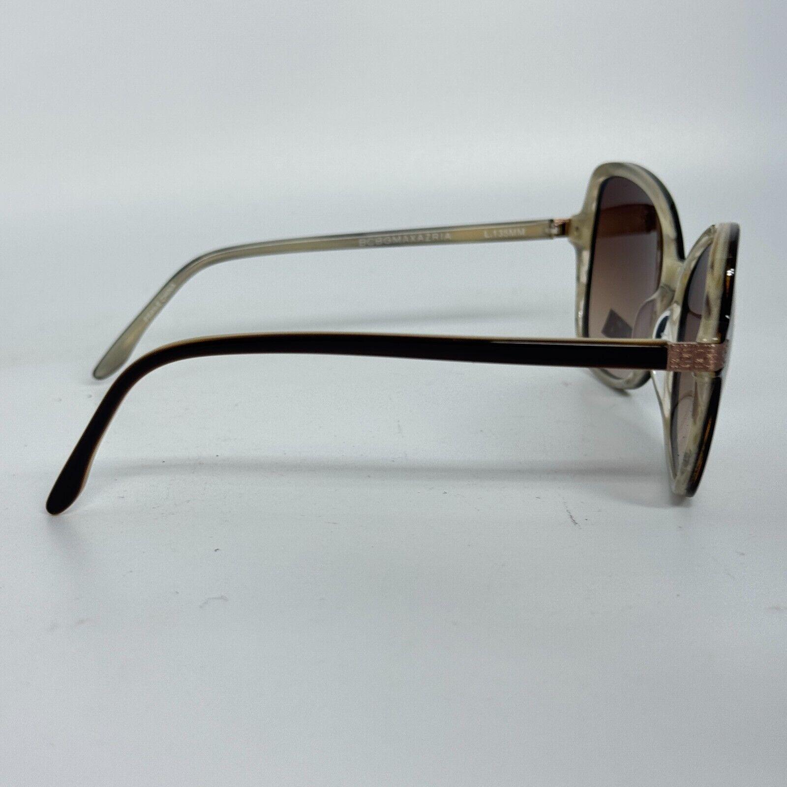 BCBGMAXAZRIA BEWILDER Brown Laminate Sunglasses Frame 57-16  display picture 2