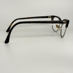 Ray-Ban Clubmaster Eyeglasses RB 5154 2012 49-21 140 Tortoise Silver Frames image 4