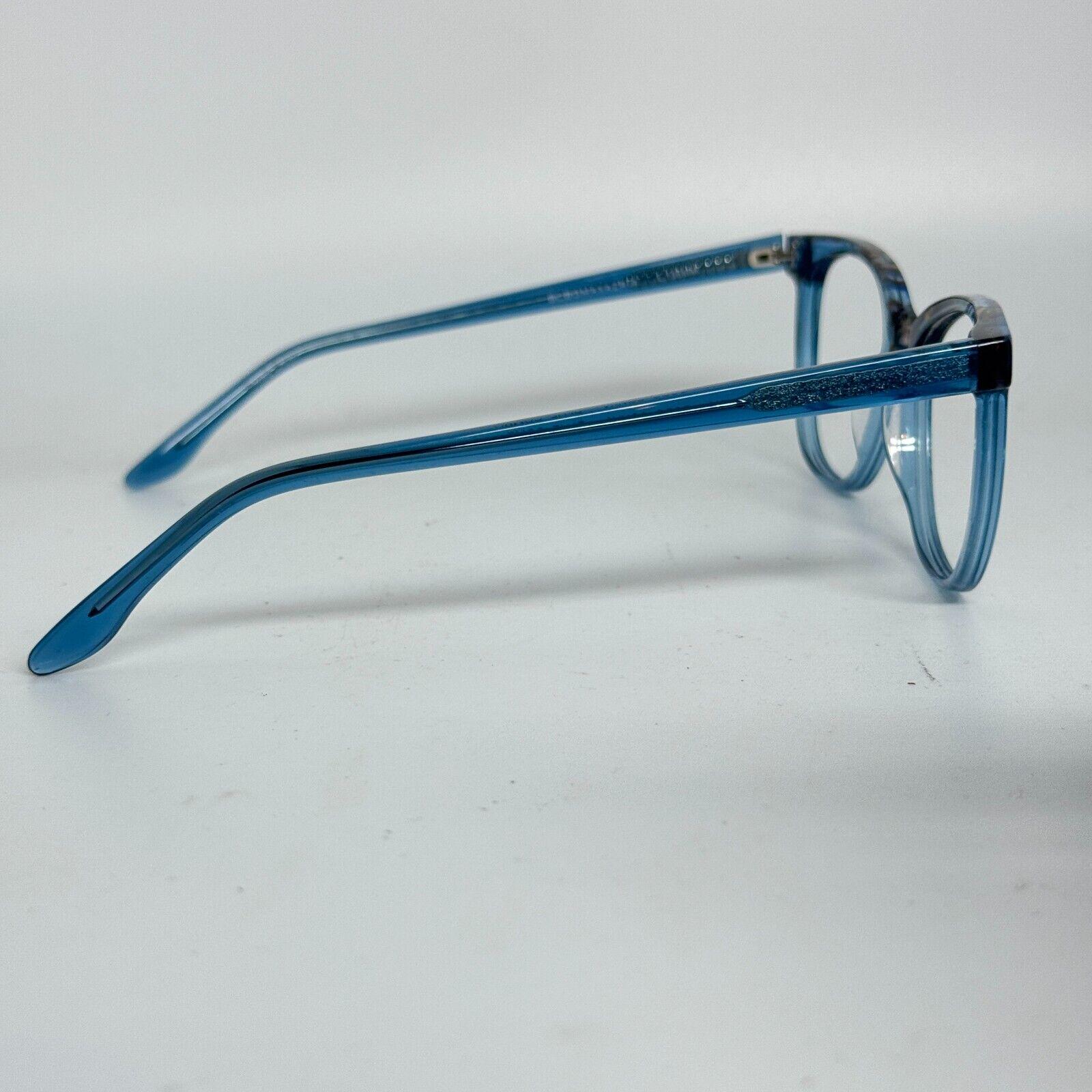 BCBGMAXAZRIA Sonya Blue Combo Eyeglasses Frames 52-16-135mm 