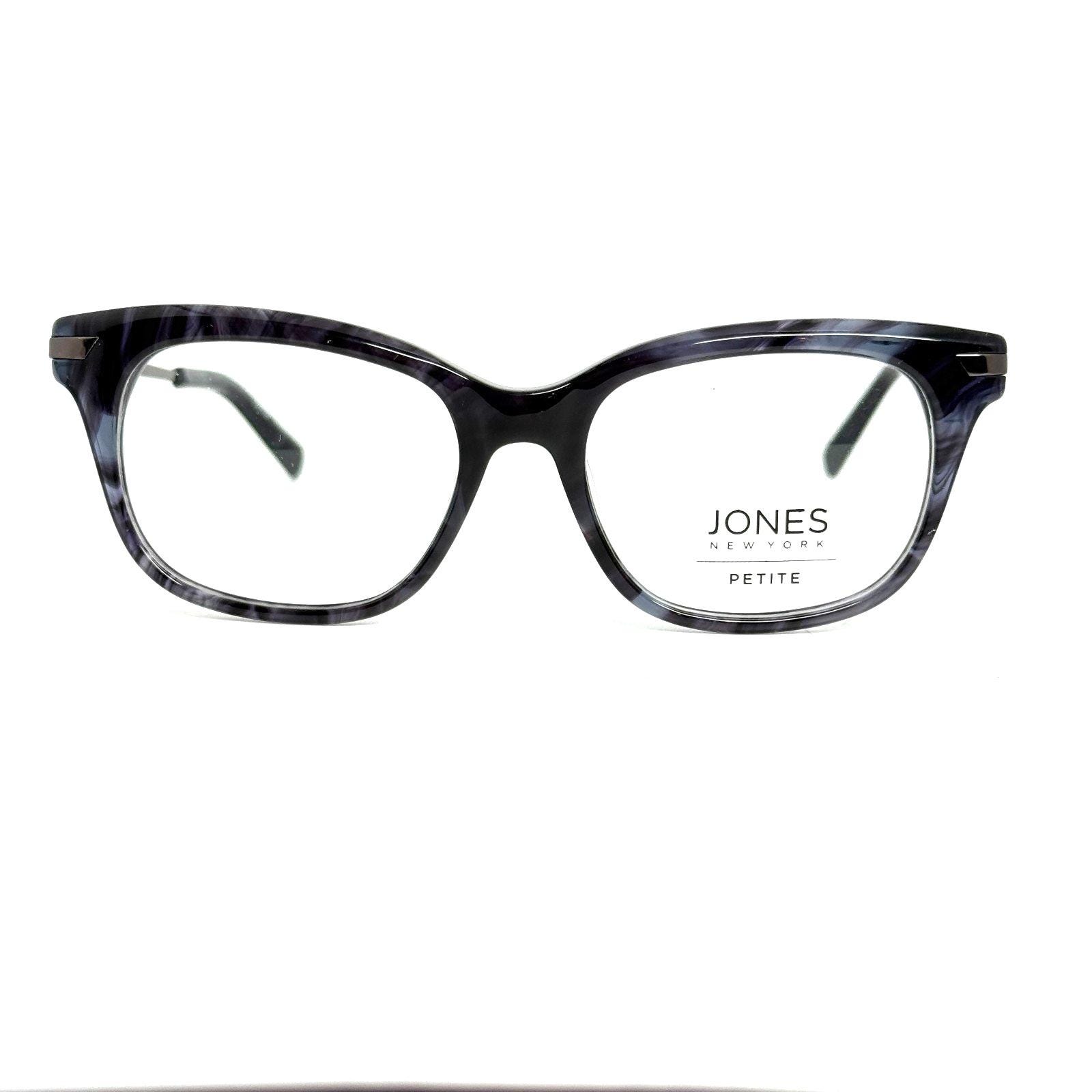 Jones New York Eyeglasses Frames J233 NAVY Blue Black Grey 48-16