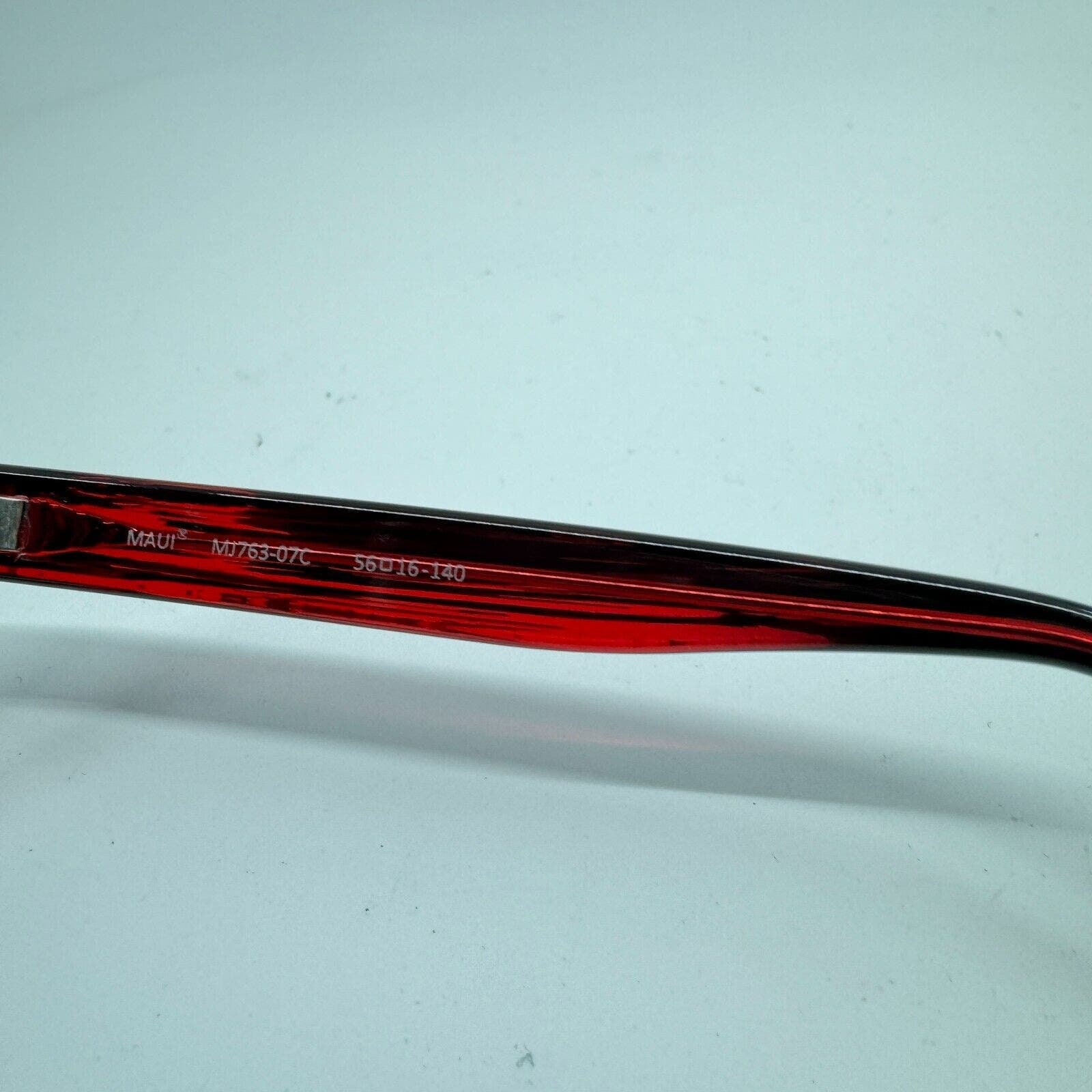 Maui Jim Jacaranda Sunglasses MJ 763-07C Red Stripe Frames‎ 56-16-140 H11073 Maui Jim Jacaranda Red Stripe Polarized Sunglasses | Costco main image 4