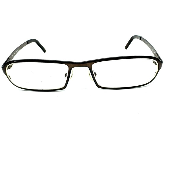 JAI KUDO 1078 492 Dark Brown blue Polished Eyeglasses Frame 55 17 140 H1115 Etsy Israel